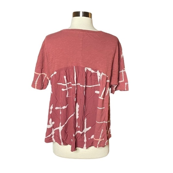 Anthropologie Akemi + Kin Light Streaks Swing Top - Picture 4 of 6